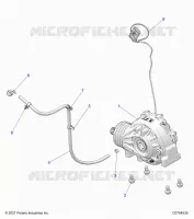 TRASMISSIONE, FRONT GEARCASE MOUNTING