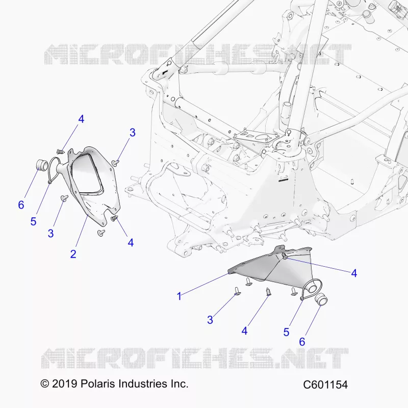 TELAIO, TIE ROD BOOT ASM.