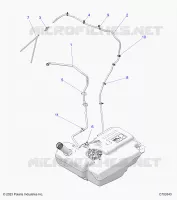 CARBURANTE SYTEMS, CARBURANTE LINES, STD.