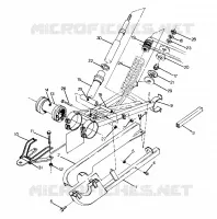 POSTERIORE SWING ARM   SHOCK (4916361636027A)