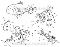 ELETTRICO/FANALE POSTERIORE ASSEMBLY 6X6 350L S938739 (4924362436041A)