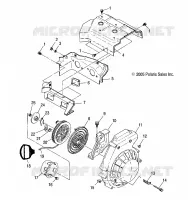 VENTILATORE Housing   AUTOAVVOLGENTE