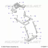 RACK ANTERIORE SUPPORT