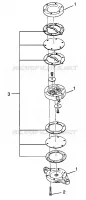 POMPA DI BENZINA Storm 0975782, Storm S.E. H975782, European Storm S.E. E975782, (4937823782D007)