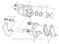 MEDIO FRENO ASSE Magnum 6X6 W97AE42A and Swedish Magnum 6X6 S97AE42E (4940754075C003)