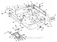 POSTERIORE MONTAGGIO LETTO BIG BOSS 6X6 400L W97AE38A (4940814081A008)