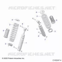 SOSPENSIONEDLE SHOCKS AND MOUNTING