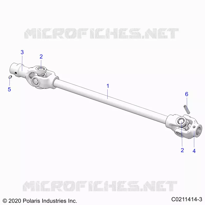 TRASMISSIONE, FRONT PROP SHAFT