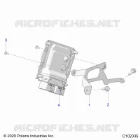 ELETTRICO, ECU MOUNTING