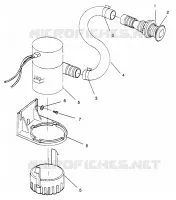 POMPA DI SENTINA SL 900 B964291 and Intl. SL 900 I964291 (4935583558B014)