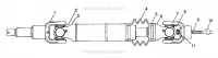 POSTERIORE ALBERO  SPORTSMAN 500 W97CH50A (4939993999B004)