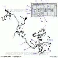 ELETTRICO, WIRE HARNESSES, CHASSIS