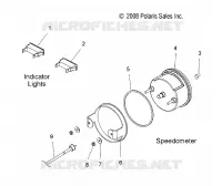 TACHIMETRO and INDICATOR LIGHTS