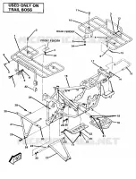 MONTAGGIO DEL TELAIO WITH RACKS-TRAIL BOSS (4911991199004A)