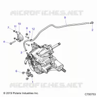 DRIVE TRAIN, MAIN SCATOLA INGRANAGGI MONTAGGIO- Z20CHA57A2/E57AM (C700753)