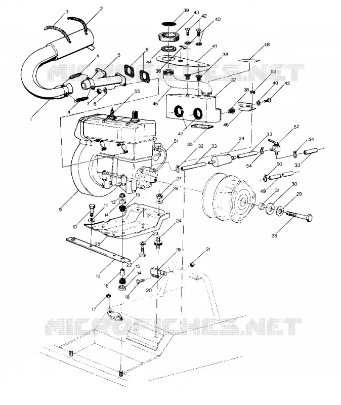 MONTAGGIO DEL MOTORE Sprint E/S (4914151415017A)
