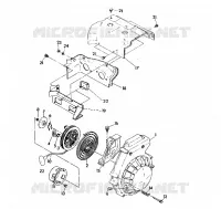 VENTILATORE HOUSING/AUTOAVVOLGENTE  Indy Lite GT (4921342134029A)