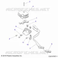 ELETTRICO, IGNITION COIL MOUNTING