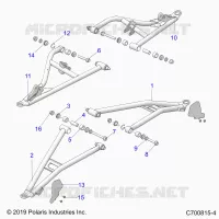 SOSPENSIONI ANTERIORI CONTROL ARMS