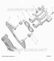 FRENO ANTERIORE CALIPER