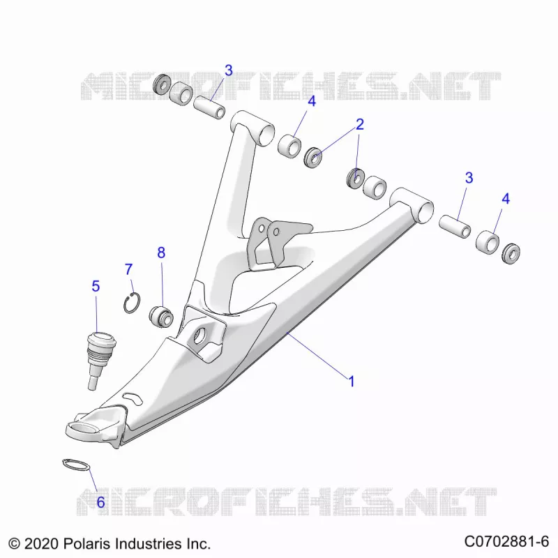 SOSPENSIONI ANTERIORI CONTROL ARMS LOWER