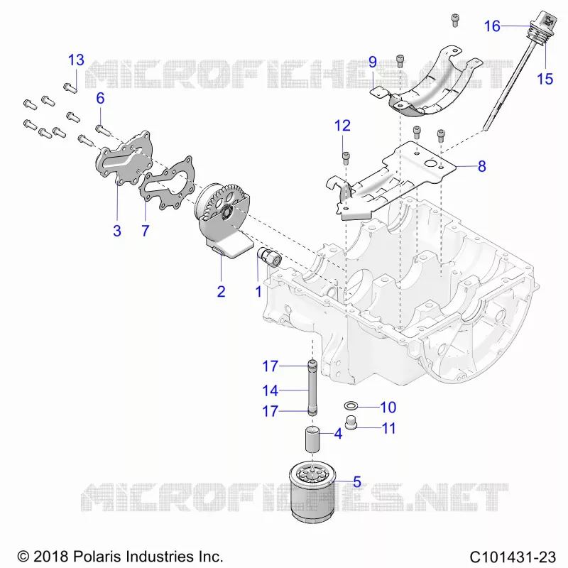 MOTORE, OIL SYSTEM