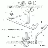 MOTORE, WATERPUMP AND BYPASS
