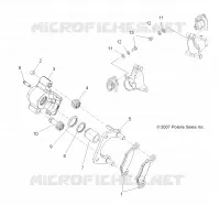 FRENO POSTERIORE CALIPER