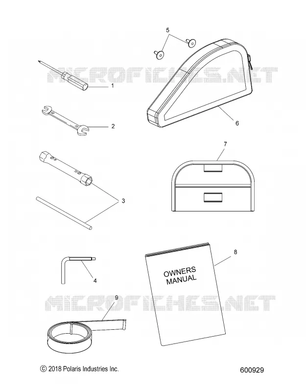 KIT DI STRUMENTI AND OWNERS MANUAL