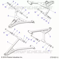 SOSPENSIONI ANTERIORI CONTROL ARMS