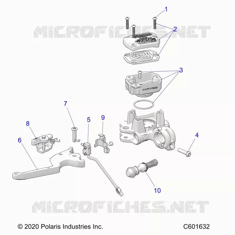 BRAKES, CILINDRO PRINCIPALE ASM.