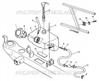 SERBATOIO OLIO ASSEMBLY 6X6 350L W938739 (4924062406009A)