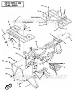 MONTAGGIO DEL TELAIO WITH RACKS-TRAIL BOSS (4911991199004A)