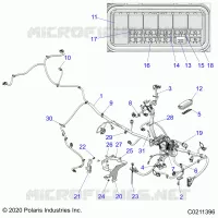 ELETTRICO, MAIN WIRE HARNESS