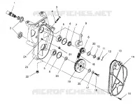 carter della catena ASSEMBLY 500 CARB 0962764, 500 CARB SKS 0962564,  500 CARB SKS E9 (4931873187B011)