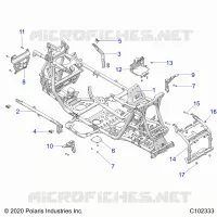 CHASSIS, MAIN TELAIO