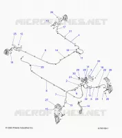 BRAKES, BRAKE LINES AND CILINDRO PRINCIPALE