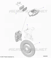 BRAKES, PINZA FRENO ANTERIORE