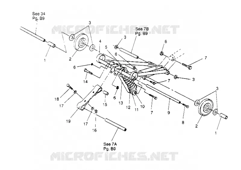 ANTERIORE COPPIA ARM LITE 0953433, STARLITE 0953427  and LITE DELUXE 0 (4928902890B011)