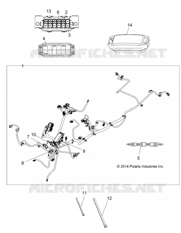 ELETTRICO, MAIN WIRE HARNESS