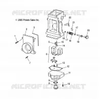 ENGINE, CARBURATORE, LOWER