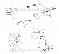 ACCENSIONE   cablaggio 500 CARB 0962764, 500 CARB SKS 0962564,  500 CARB (4931873187B006)