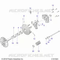 TRASMISSIONE, PRIMARY CLUTCH