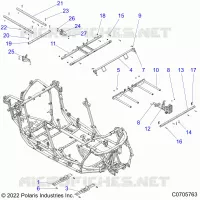 CHASSIS, MAIN FRAME AND SCIARED PLATES