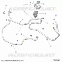 CONDOTTO DEL RISCALDATORE