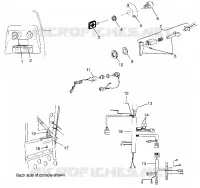 ACCENSIONE   cablaggio 500 RMK 0982964 and EUROPEAN 500 RMK E982964 (4942634263A014)