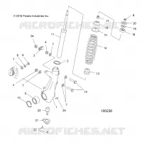 SUSPENSION, ANTERIORE MONTANTE