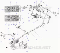 ELETTRICO, WIRE HARNESS, CHASSIS