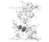 VENTILATORE Housing   AUTOAVVOLGENTE SPORT 0960443, SPORT TOURING 0960243  and (4932223222D004)