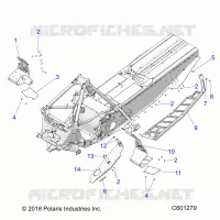 CHASSIS, PROTEZIONE FRIZIONE/FOOTRESTS/RUNNING BOARDS
